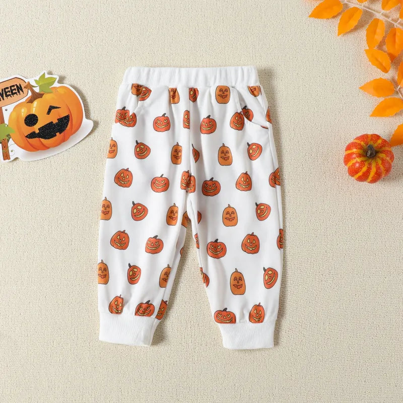 Baby Halloween Print Suit