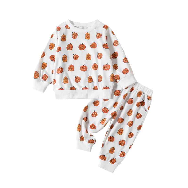 Baby Halloween Print Suit