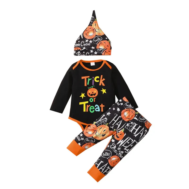 Baby Halloween Print Suit