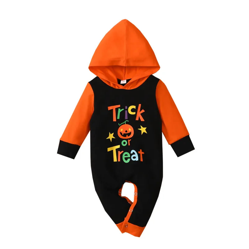 Baby Halloween Print Romper