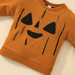 Baby Halloween Print Suit