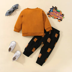 Baby Halloween Print Suit