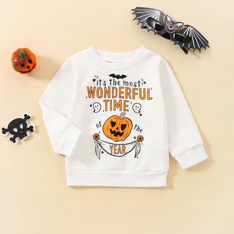 Baby Halloween Print Top