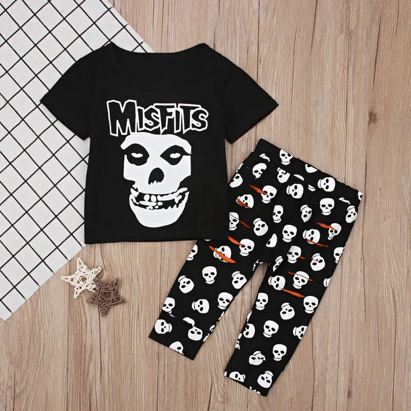 Baby Halloween Print Suit