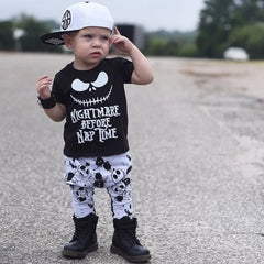 Baby Halloween Print Suit