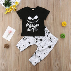 Baby Halloween Print Suit