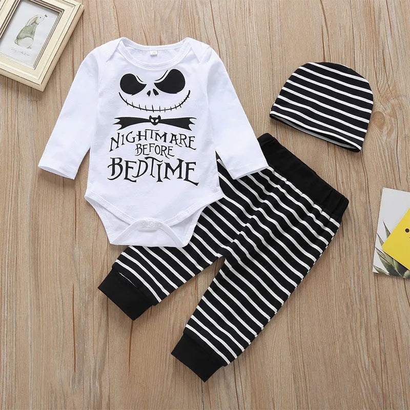 Baby Halloween Print Suit