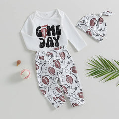 Baby Boy Ball Print Set