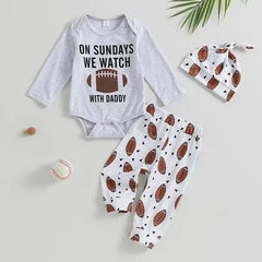 Baby Boy Ball Print Set