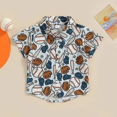 Baby Boy baseball print T-shirt