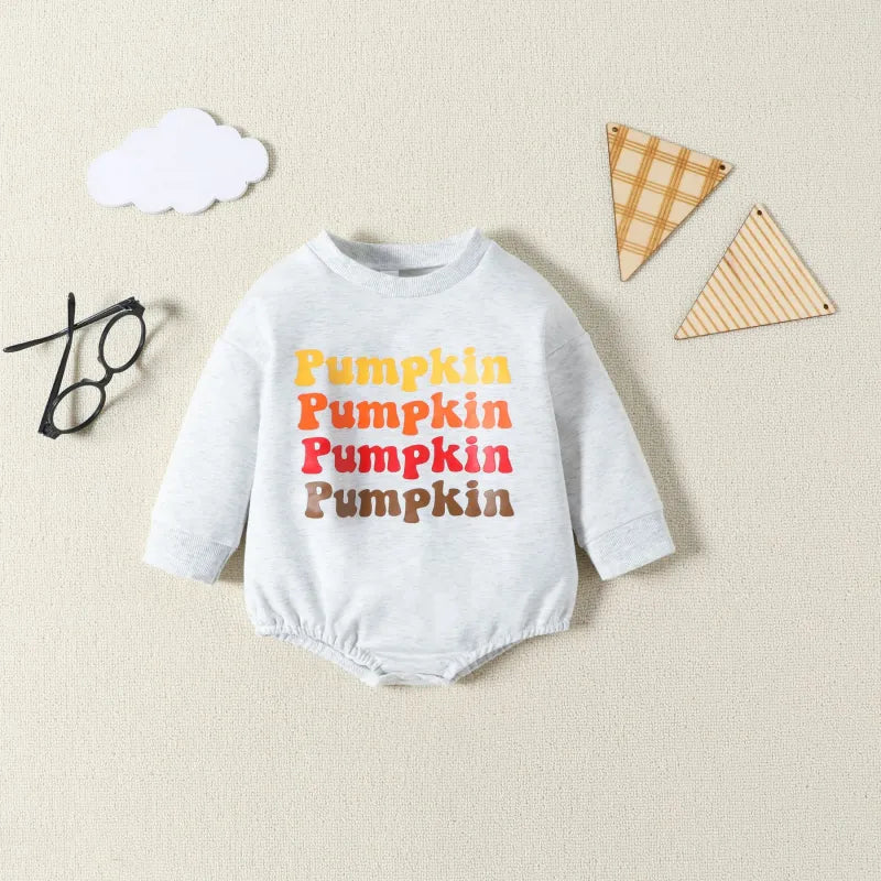 Baby Pumpkin Romper