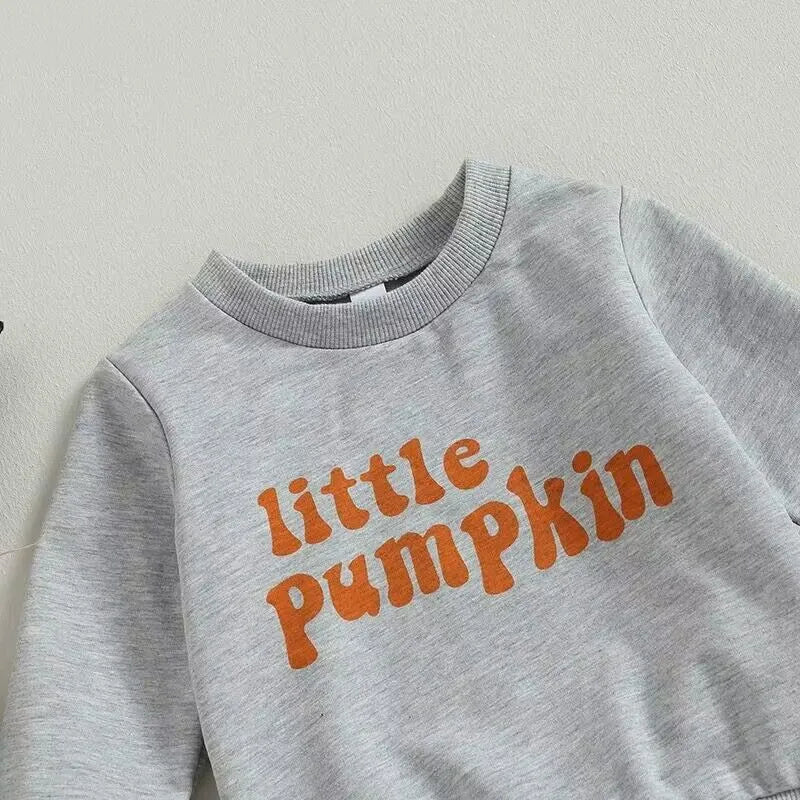 2-Piece Baby Boy Little Pumpkin Suit