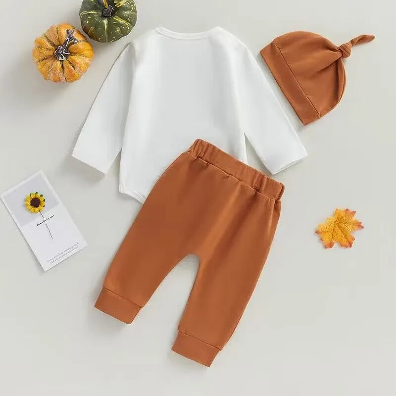 2-Piece Baby Boy Cutest Pumpkin Suit