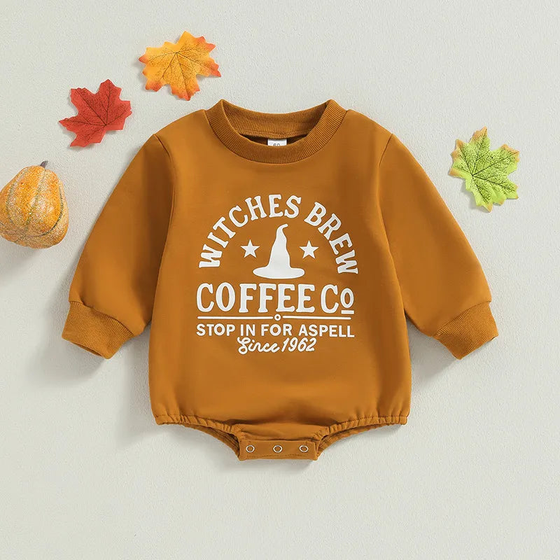 Baby Witches Brew Coffeeco Romper