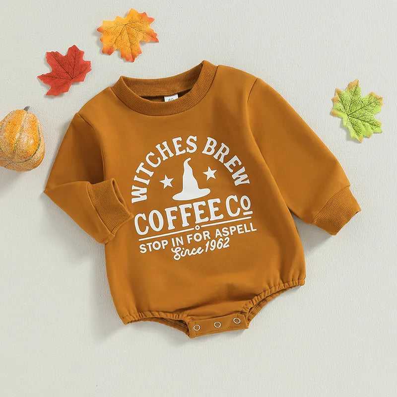 Baby Witches Brew Coffeeco Romper