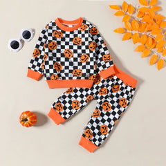 2-Piece Baby Boy Pumpkin Suit