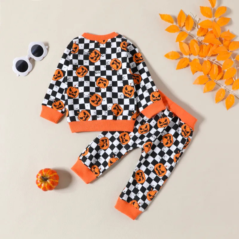 2-Piece Baby Boy Pumpkin Suit