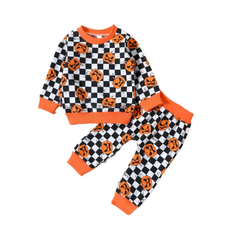 2-Piece Baby Boy Pumpkin Suit