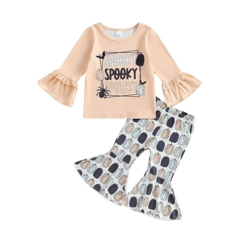 2-Piece Baby girl Spooky Suit