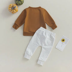 3-Piece Baby Boy Little Pumpkin Suit