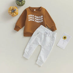 3-Piece Baby Boy Little Pumpkin Suit