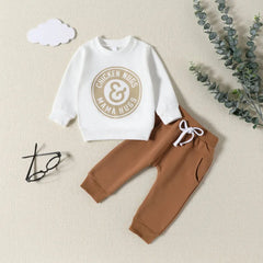 Baby Boy Chicken Nugs Mama Hugs Suit