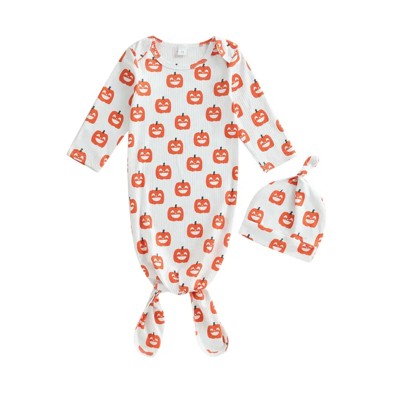 Newborn Halloween Print Sleeping Bag