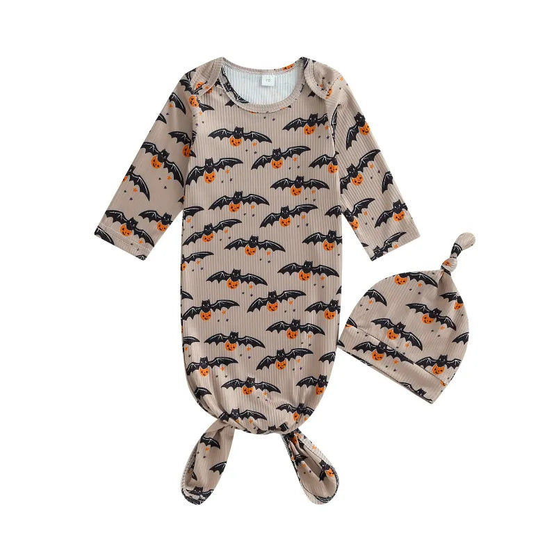 Newborn Halloween Print Sleeping Bag