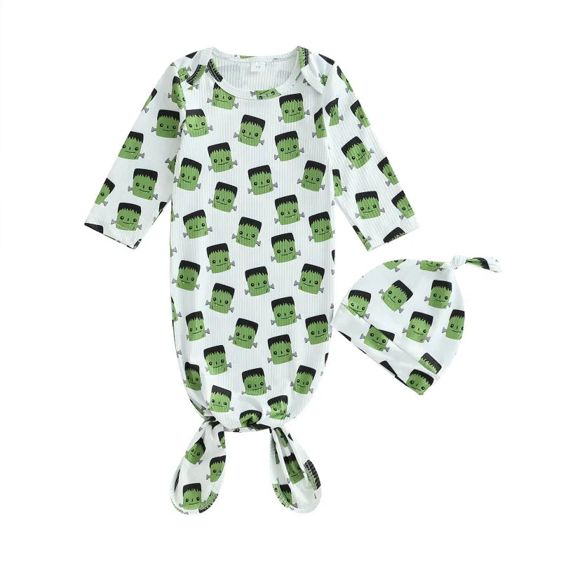 Newborn Halloween Print Sleeping Bag