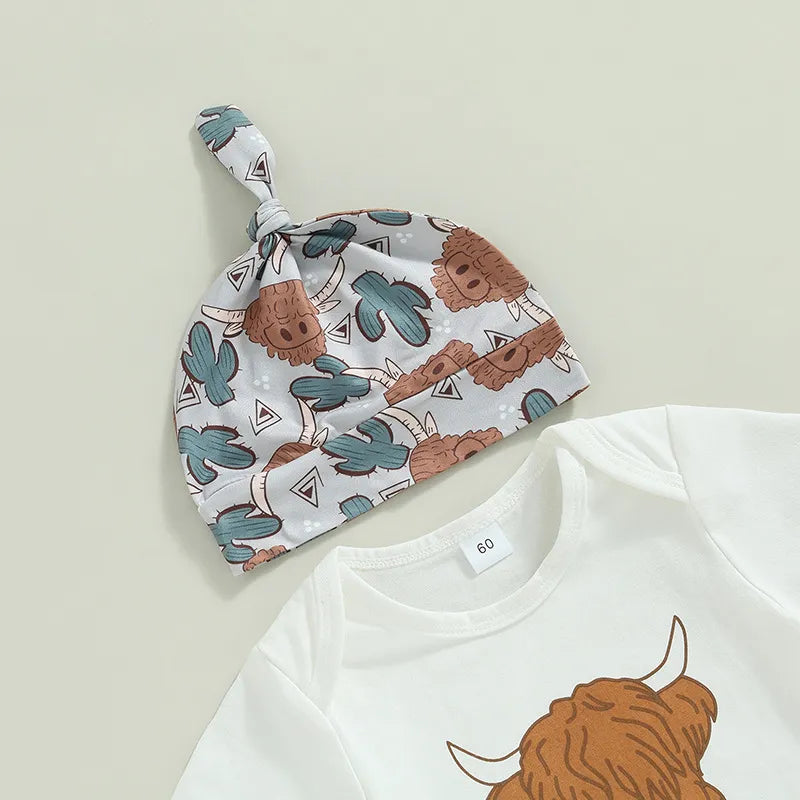 Baby Cow Print Set