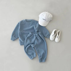 2 Piece Baby Solid Color Set