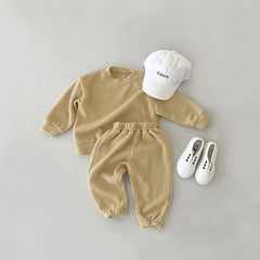 2 Piece Baby Solid Color Set