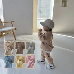 2 Piece Baby Solid Color Set