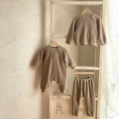 Baby Solid Color Romper