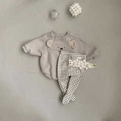 Baby Bear Solid Color Bodysuit