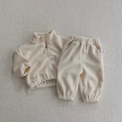 2 Piece Baby Solid Color Set