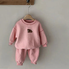 2 Piece Baby Cute Bear Set