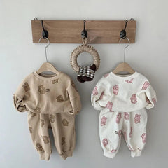 2 Piece Baby Cute Bear Set