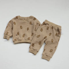 2 Piece Baby Cute Bear Set