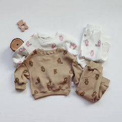 2 Piece Baby Cute Bear Set