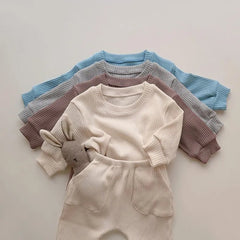 2 Piece Baby Solid Color Set