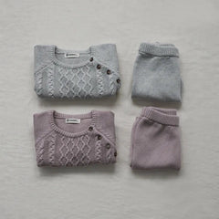 Baby Knit Sweater Set