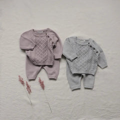 Baby Knit Sweater Set