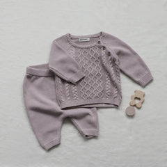 Baby Knit Sweater Set