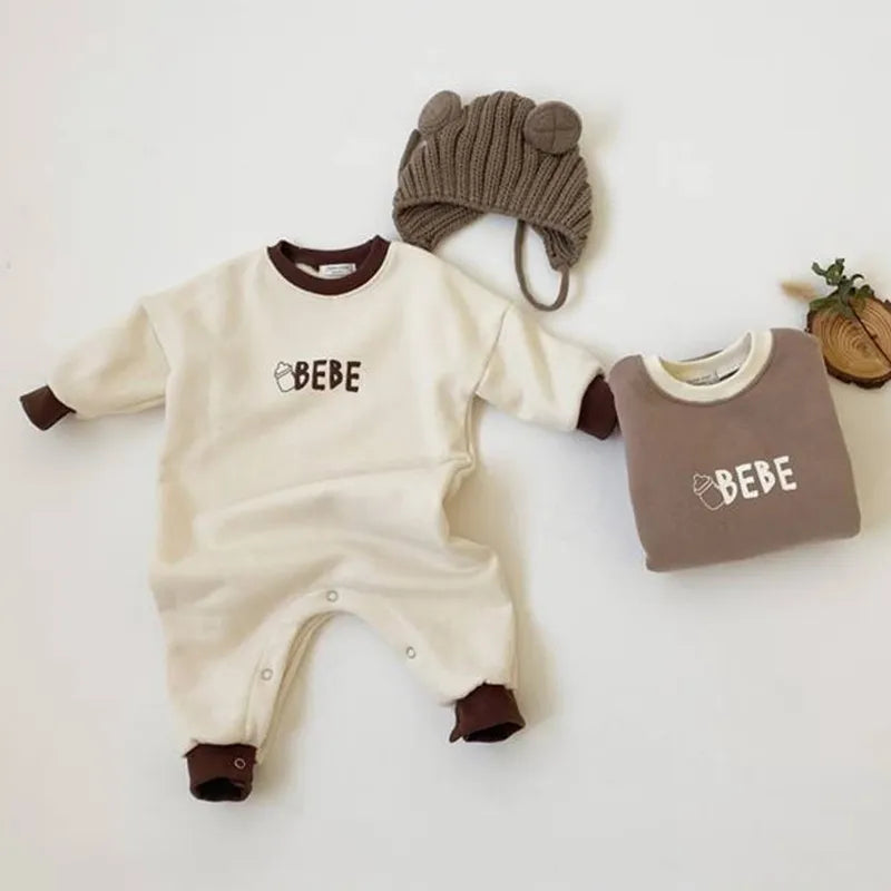 Baby Solid Color Romper