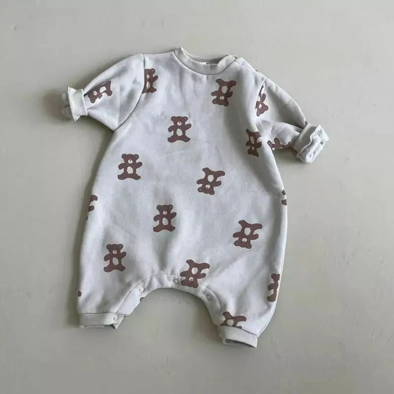 Baby Bear Patch Crew Neck rompe