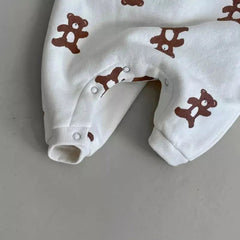 Baby Bear Patch Crew Neck rompe