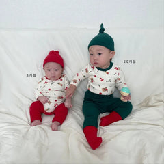 3 piece Baby Christmas pajama set