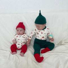 3 piece Baby Christmas pajama set