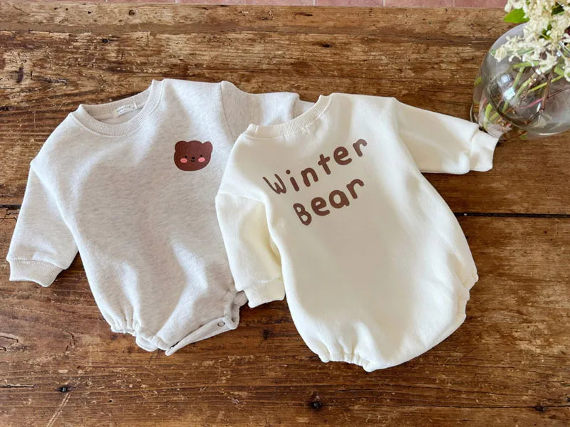 Baby bear crew-neck crawl Bodysuit